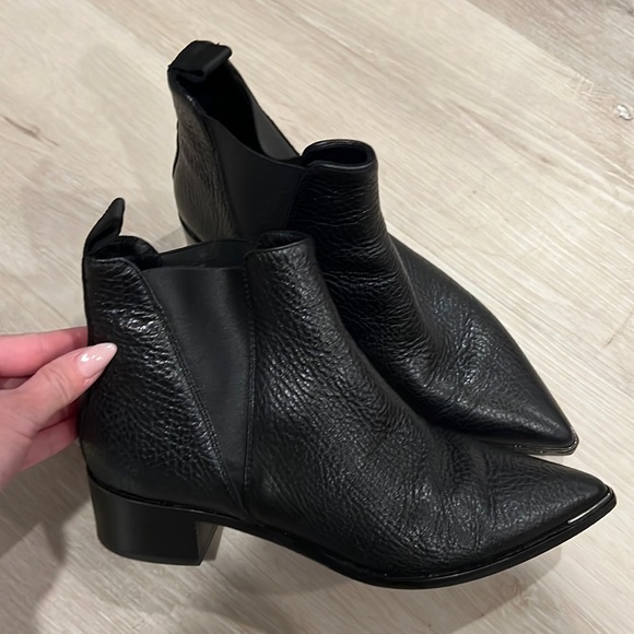 Acne Leather Jensen Boots - Picture 1 of 1
